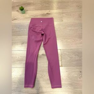 Lavender/purple Lululemon leggings